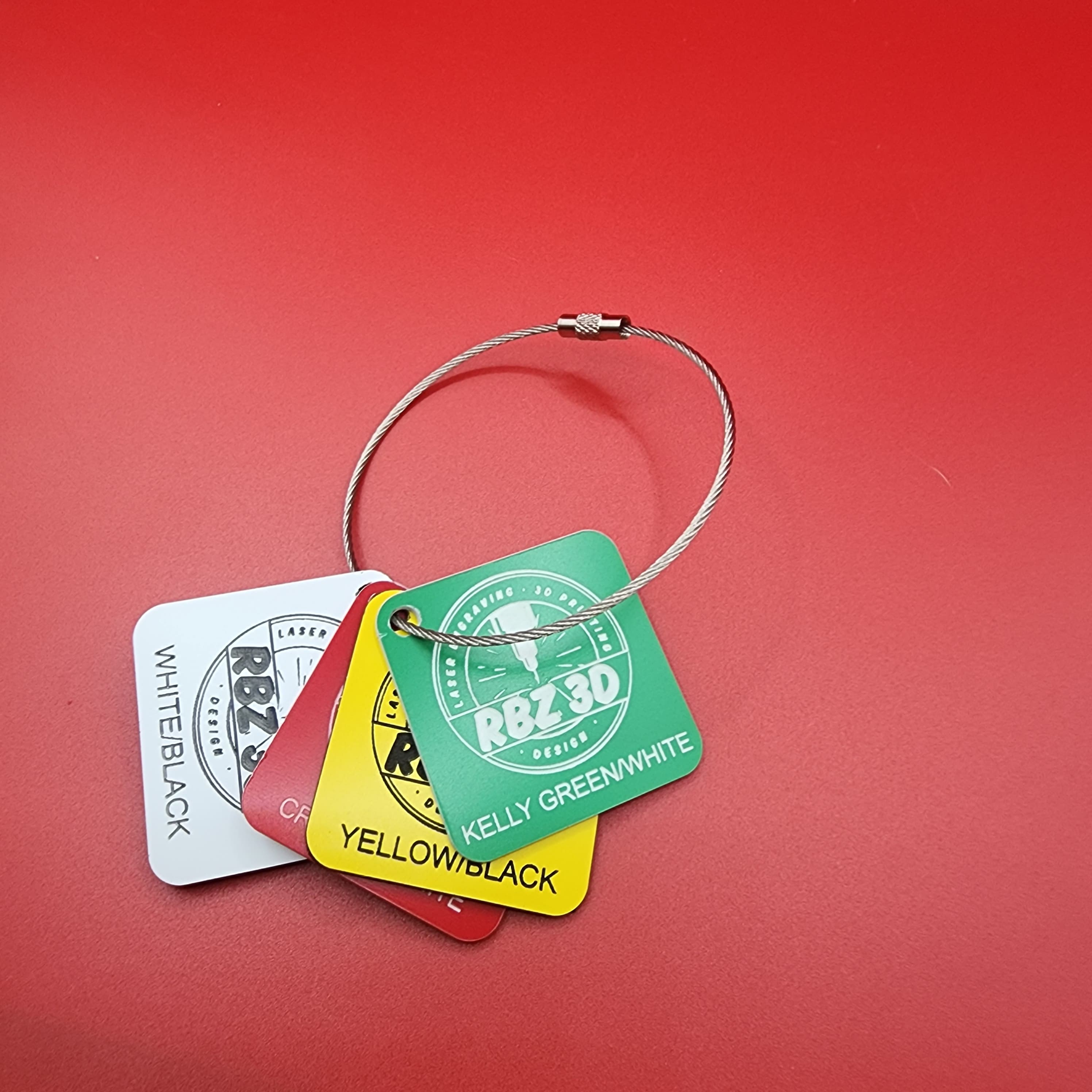 Traffolyte colour sample pack on wire ring