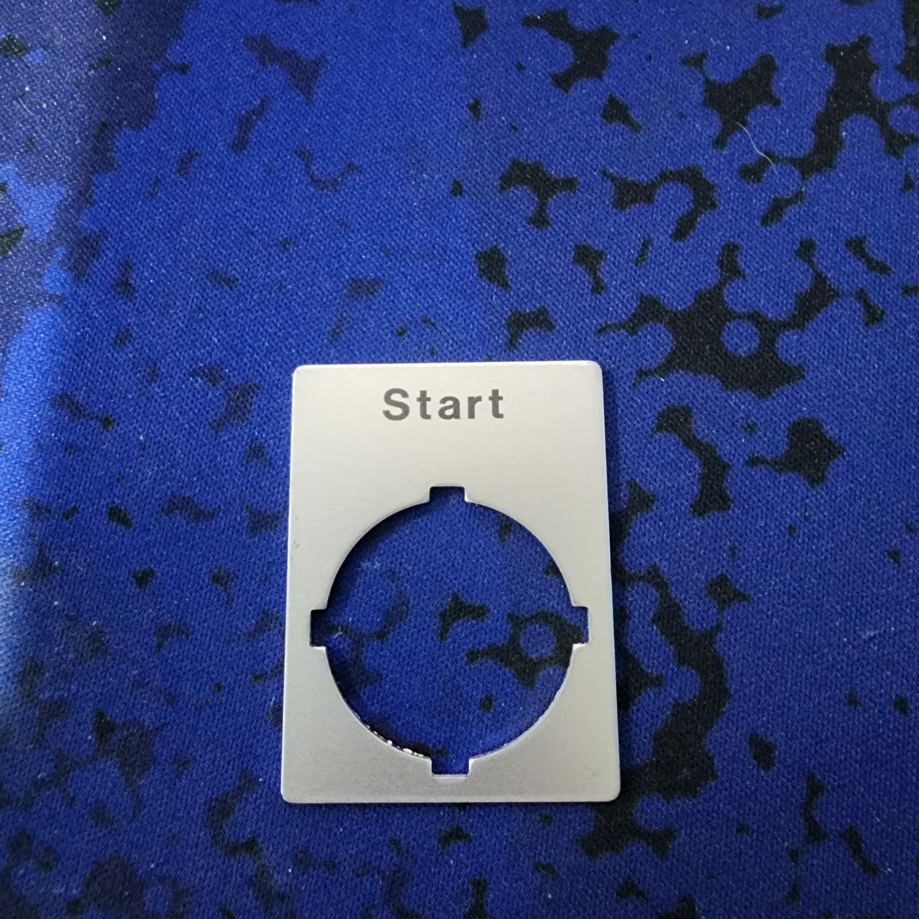 Aluminium Start Tombstone  2